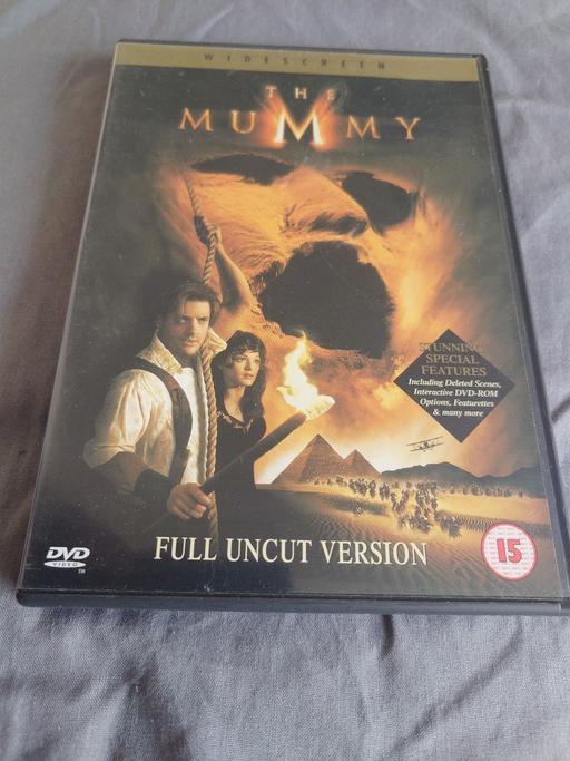  — The mummy DVD