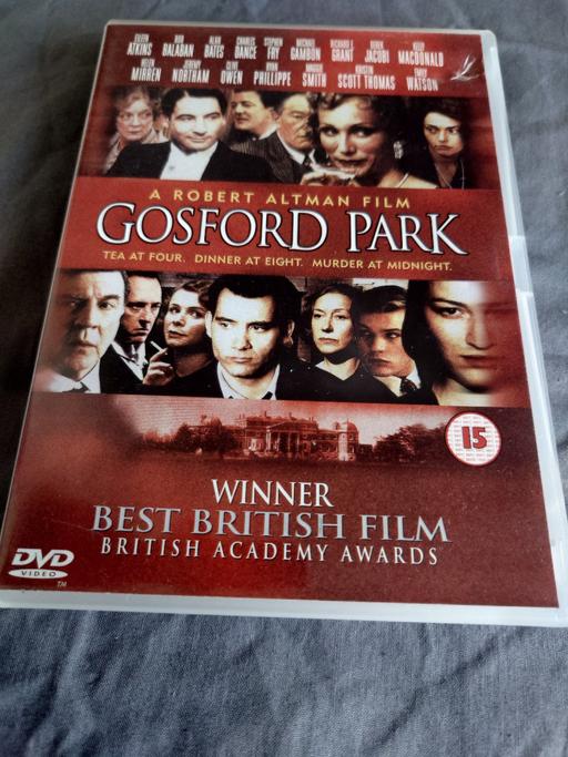  — Gosford park DVD
