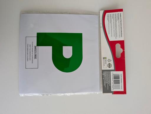  — Brand New Status Magnetic L & P Plates Set 4