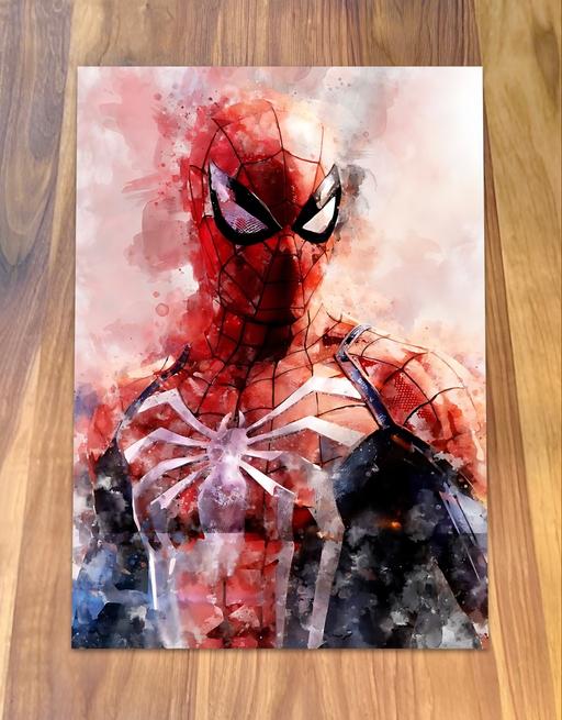  — spiderman A2 unframed art print poster