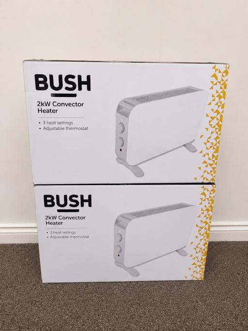  — Bush 2kW convector heater radiator portable