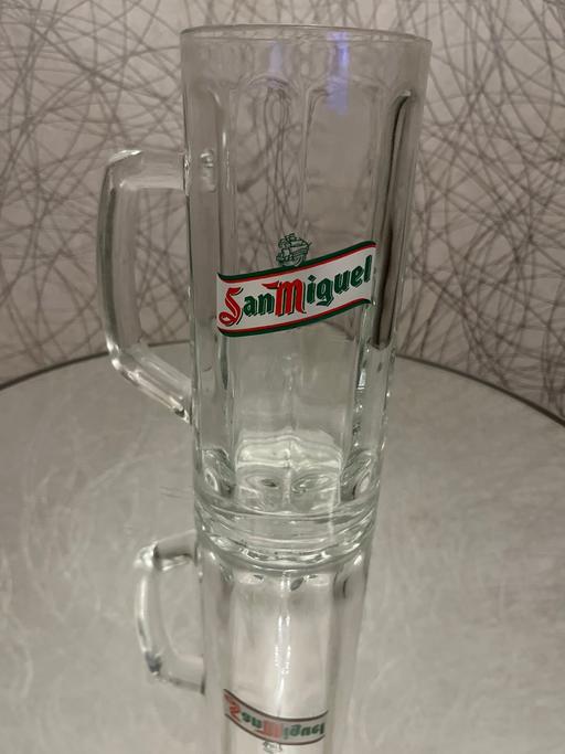  — San Miguel beer mug