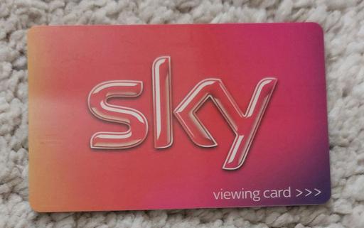  — sky + HD BOX freeview viewing card