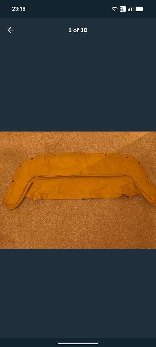  — Triumph Spitfire MK3 Stowage Cover 1969 