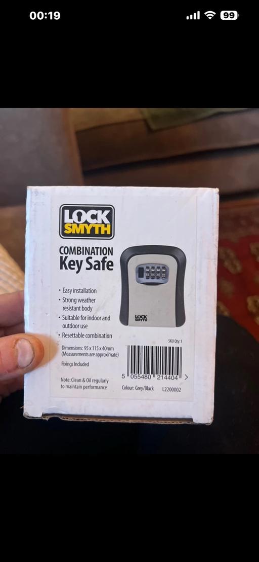  — Key safe brand new in box