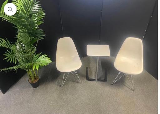 — Eames Plastic Side Chair DSR by Vitra