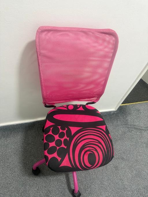  — IKEA Pink Swivel Desk Chair