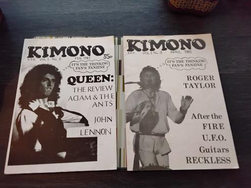  — kimono magazine x 2 queen 1981 magazine rare