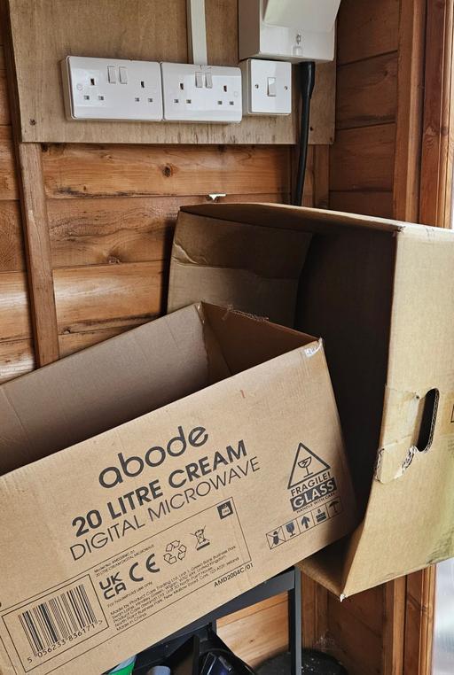  — carboard boxes