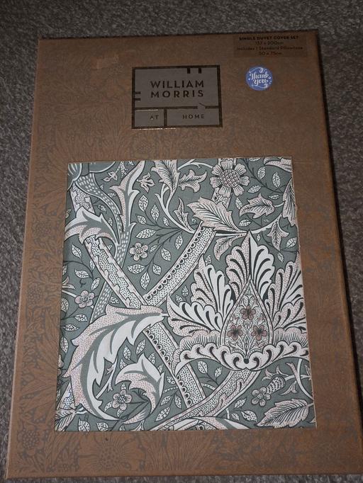  — Brand new William Morris single cover duvet s