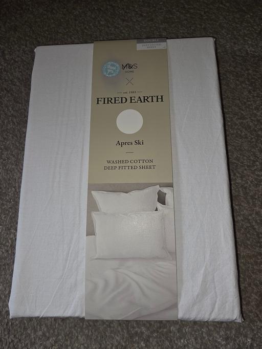  — Brand new M&S Apres Ski Fired Earth sheet