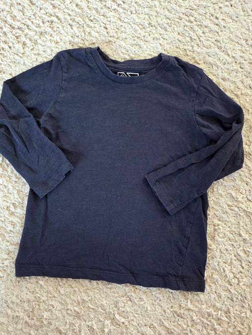  — Age 7 MATALAN navy long sleeve top