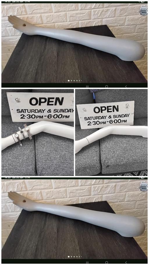  — 2 mannequin arm ideal watch bracelet display