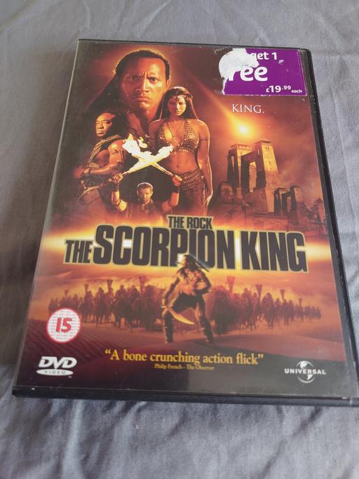  — The scorpion king DVD