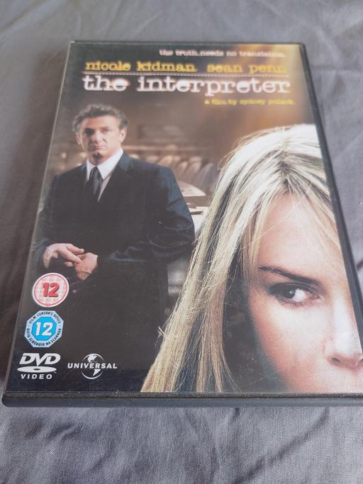  — The interpreter DVD