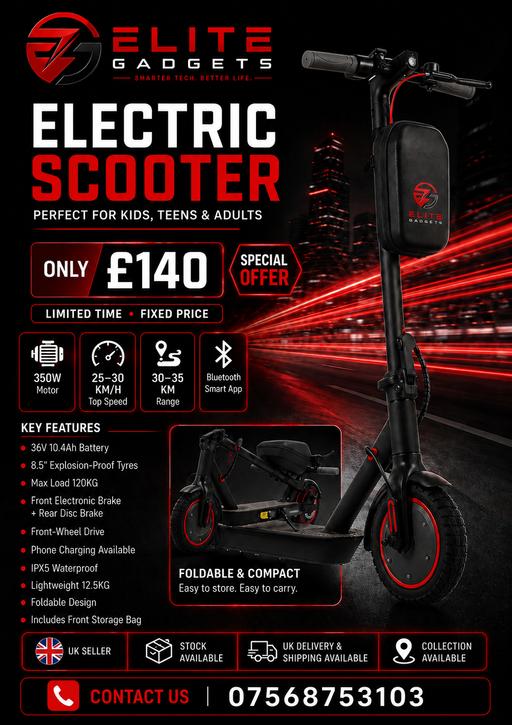  — 350watt electric scooter