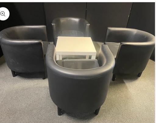  — Used IKEA Tub Chair Black