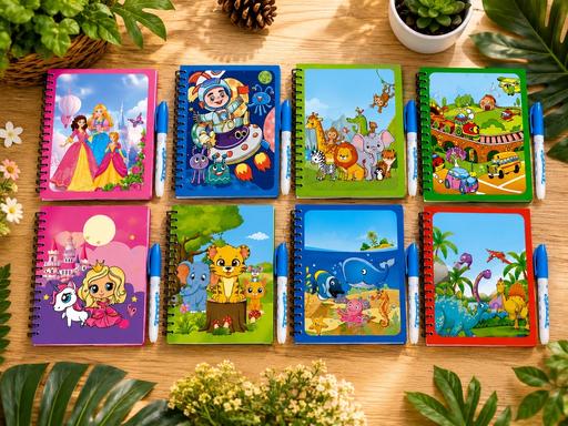  — Magic Water Drawing Notebooks for Kids!