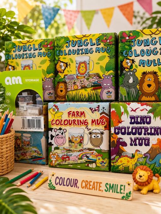  — Colour Your Own Mug – Creative Fun for Kids!