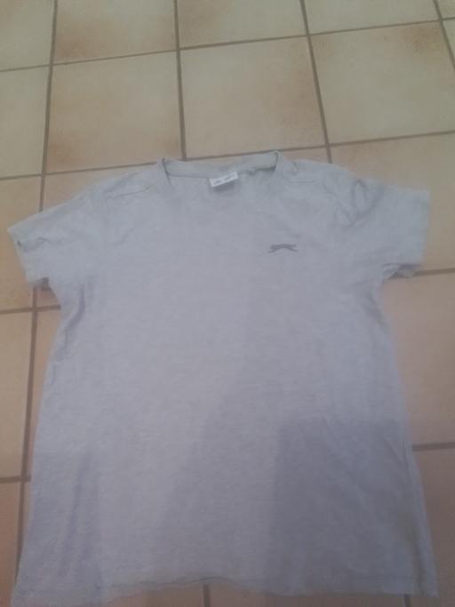  — BOYS SLAZENGER GREY TEE SHIRT