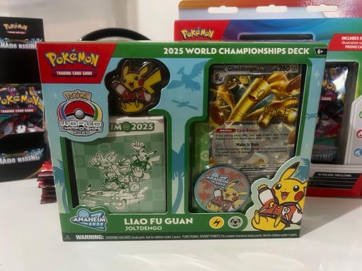  — Pokémon 2025 WorldChampionShips Deck