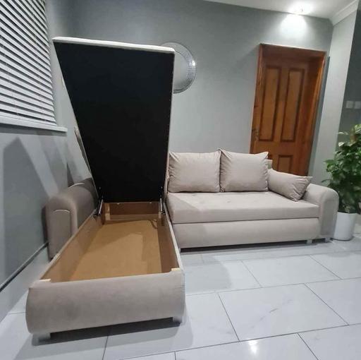  — L shape corner sofa beige colour