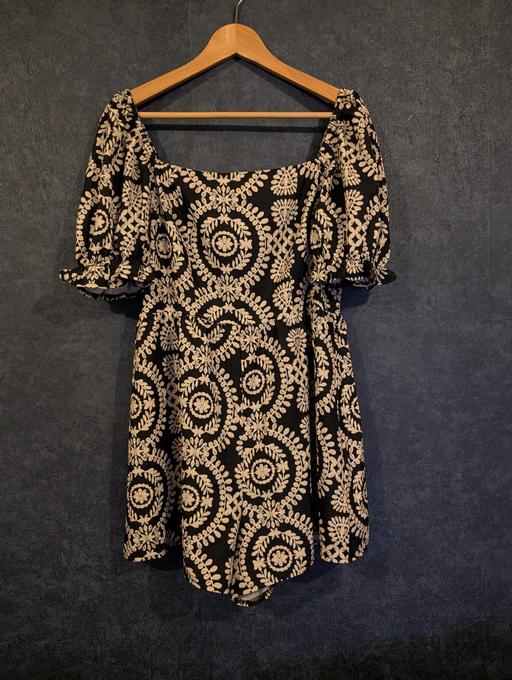  — Jumpsuit, L, Black/Brown