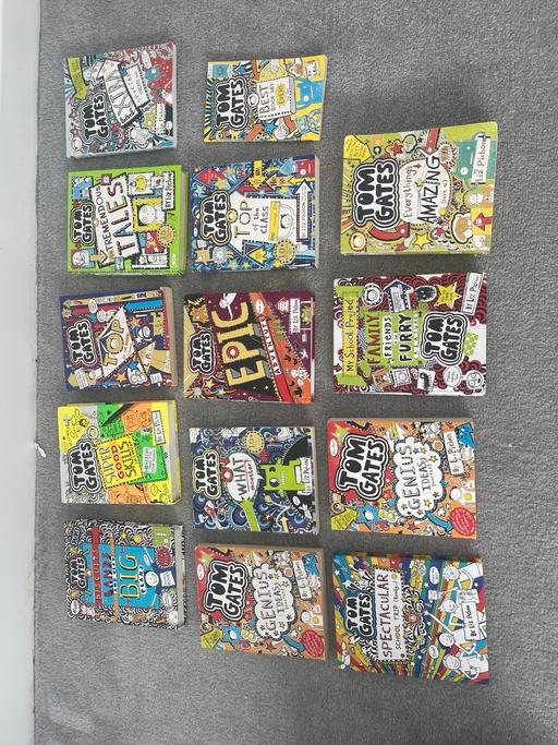  — Tom gates books bundle, 15 titles good cond