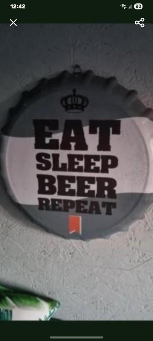 — metal sign 