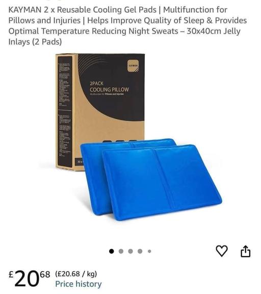  — kayman 2 pk of cooling pillows