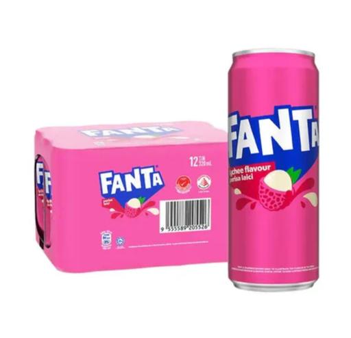  — Malaysian fanta lycee cans 330 ml 12 packs