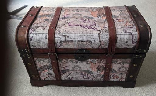  — wooden chest