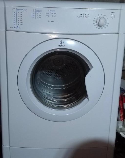  — Indesit Vented Tumble Dryer 7kg.