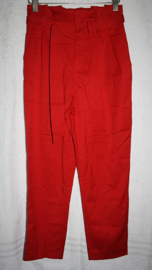  — H&M red trousers size 8