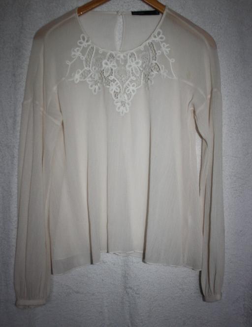  — Karen Millen cream blouse size 10