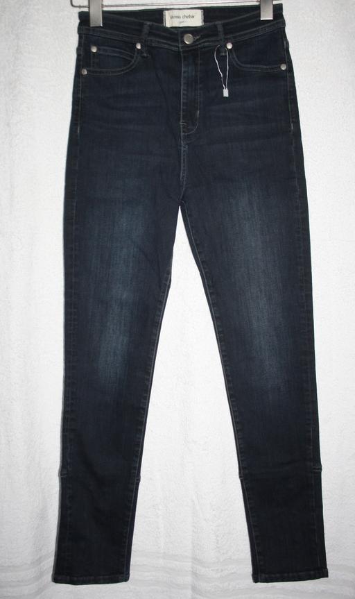  — Jazmin Chebar navy jeans size 8