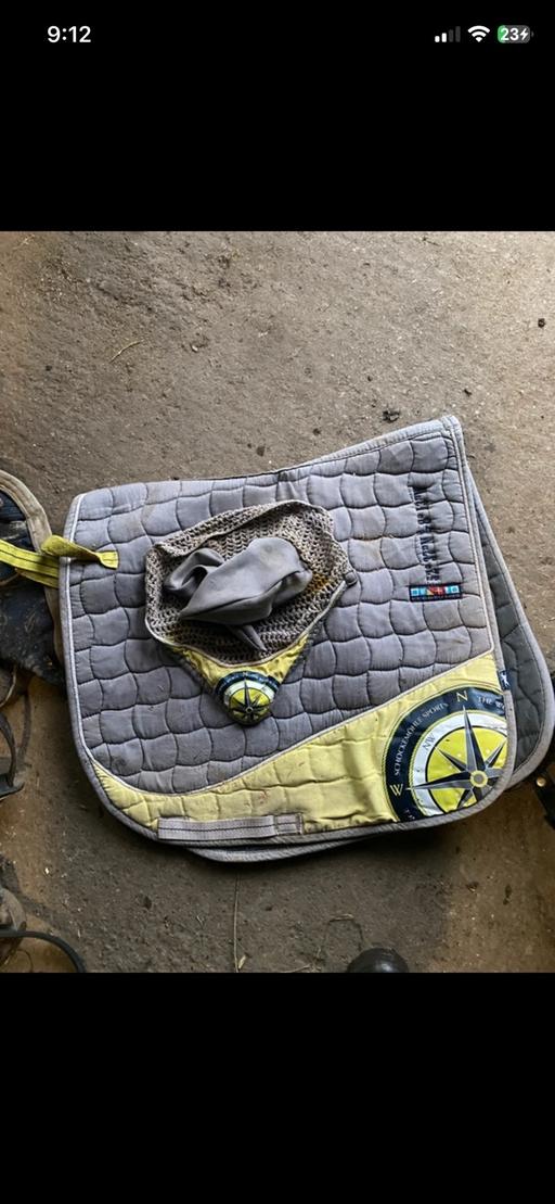  — Saddle pad and ear bonnet