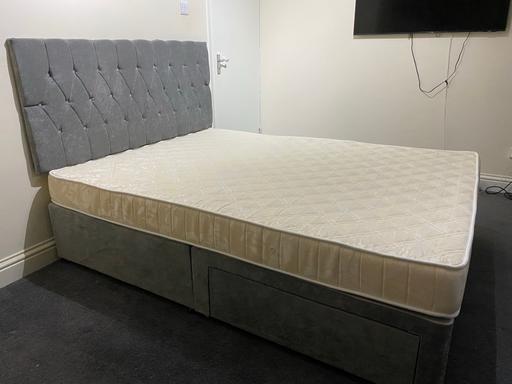  — Diwan Bed King Size Grey