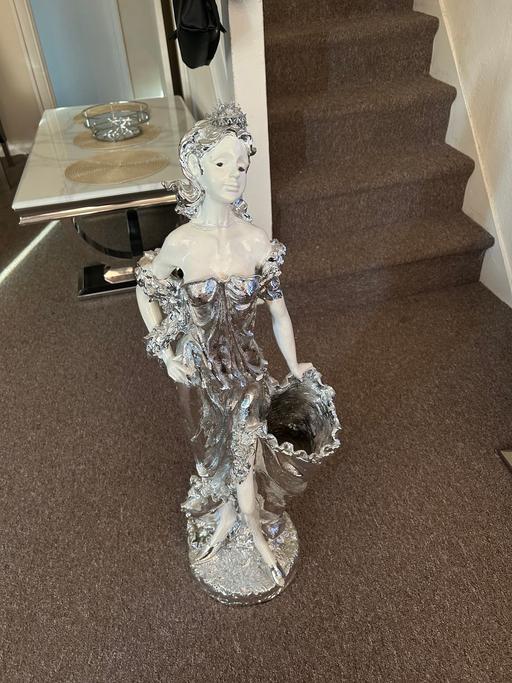  — Large Decorative Lady Figurine