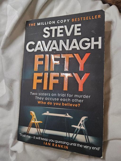 — fifty fifty paperback book