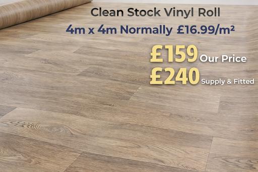  — new vinyl flooring