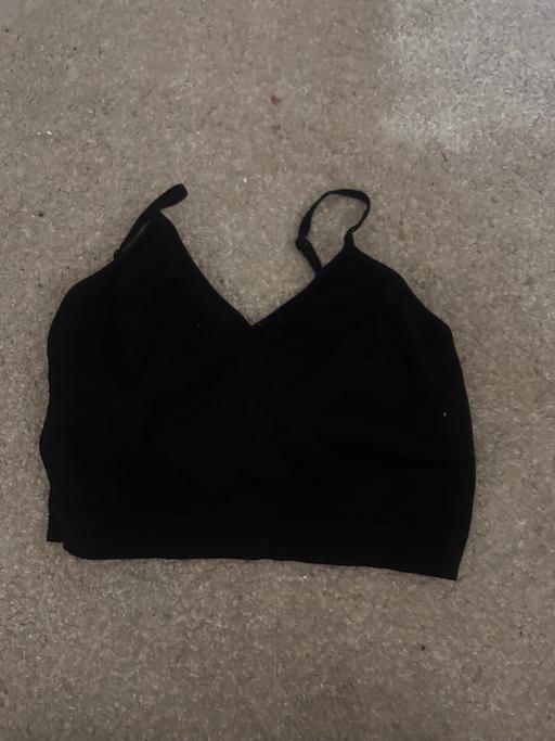 — Black crop top
