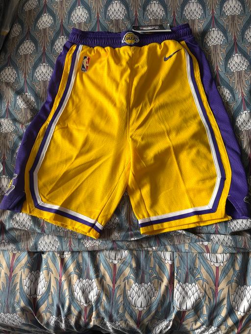  — Nike Los Angeles Lakers Icon edition shorts