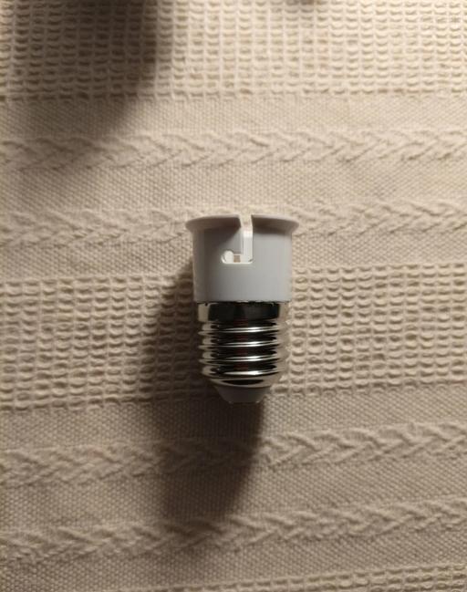  — New Feit Electric E27 To B22 Light Bulb Adapt