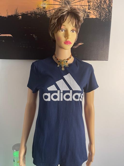 — Adidas The Go-To Tee Navy Blue