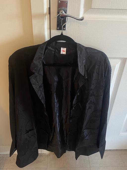  — Men’s oriental Chinise shirt black xxl