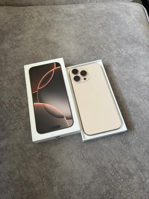  — iPhone 16 pro max 512gb unlocked
