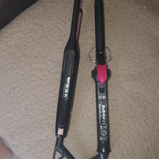  — K&K Pro Straighteners & Babyliss Curling Tong