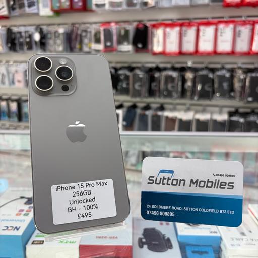  — iPhone 15 Pro Max 256GB Unlocked