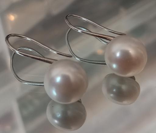  — sterling silver honora pearl earrings